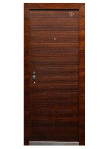 Heat Transferred Steel Doors for Home - Wooden Finished Style - 3 & 4 Feet Door